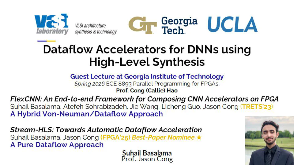 Dataflow Accelerators for DNNs using High-Level Synthesis