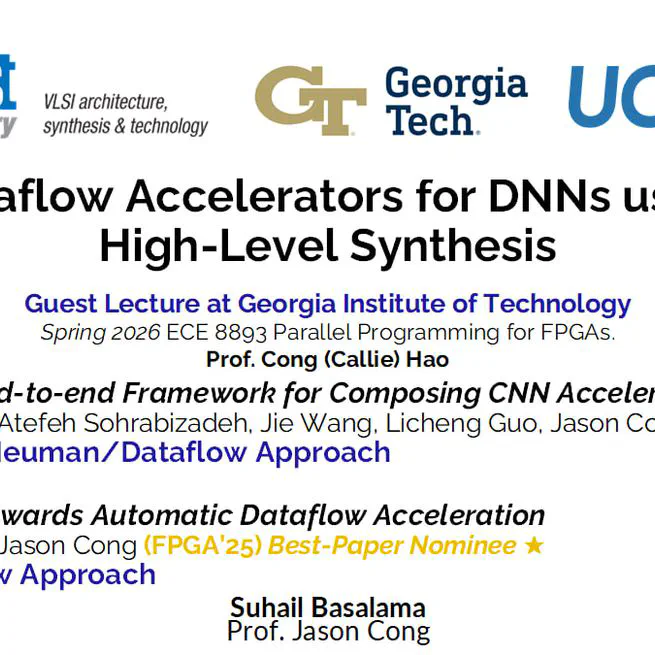 Dataflow Accelerators for DNNs using High-Level Synthesis