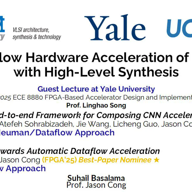 Dataflow Hardware Acceleration of DNNs with High-Level Synthesis
